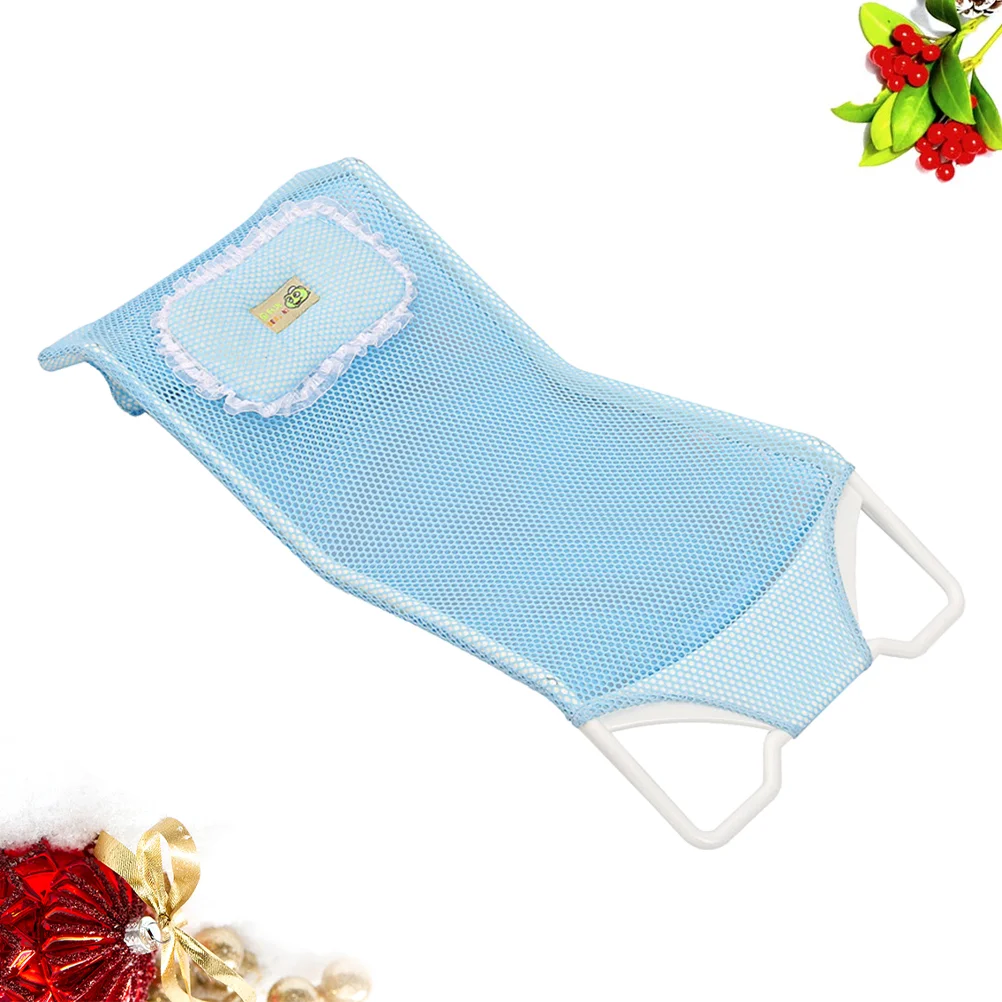 Support de siège de baignoire pour nouveau-né, sécurité anti-aldes pour bébé, coussin de bain de douche rose