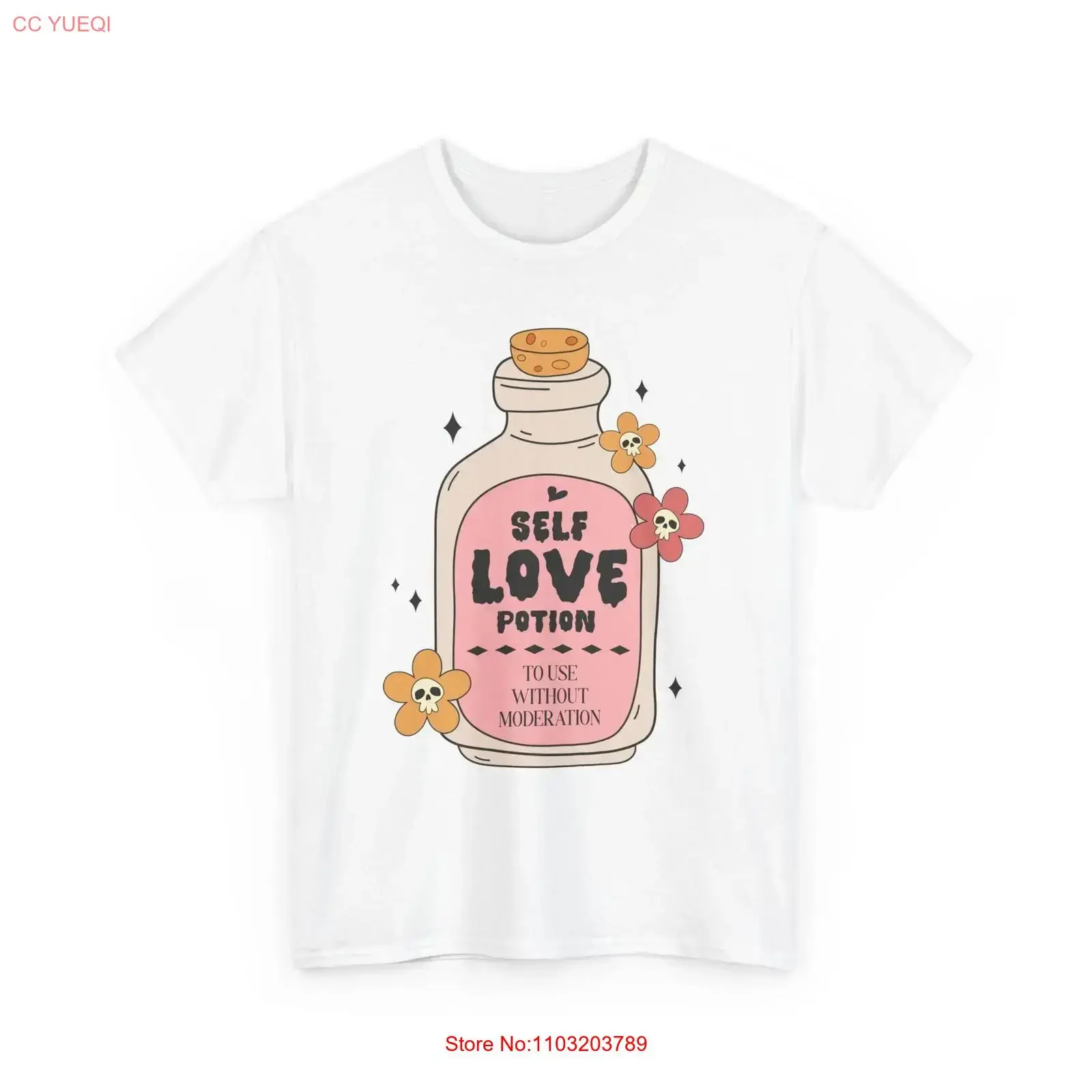 Halloween potion sorcière boo rétro t-shirt céleste Spellbinding esthétique vintage lavé mode streetwear décontracté polyvalent
