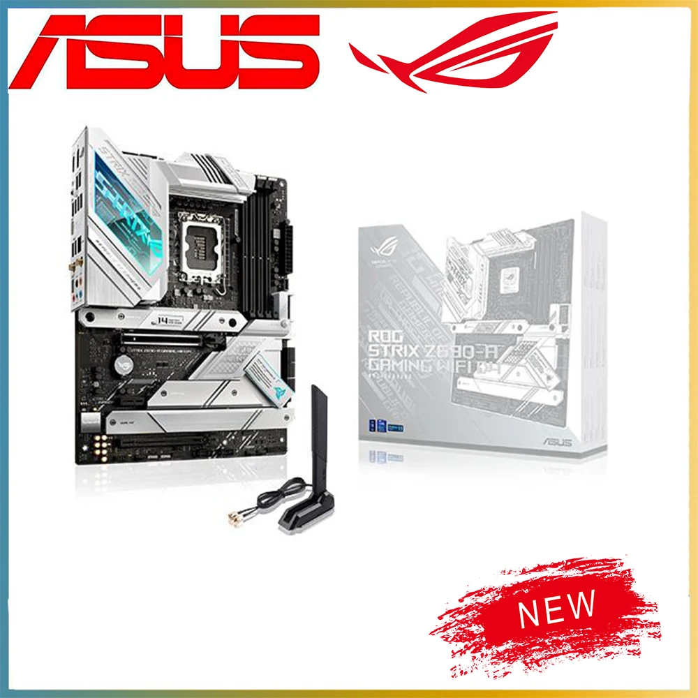 

NEW Intel Z690 LGA 1700 CPU For ASUS ROG STRIX Z690-A GAMING WIFI D4 DDR4 Motherboard Computer Socket LGA1700 Desktop Mainboard