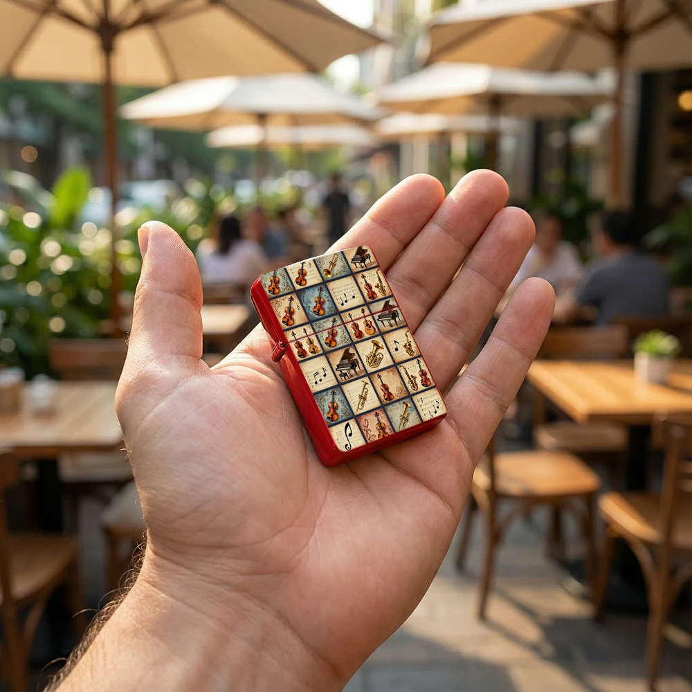 Kapaklı Çakmak Vintage Müzik A - Vintage Collectible Lighters incelemesi ve fiyatı