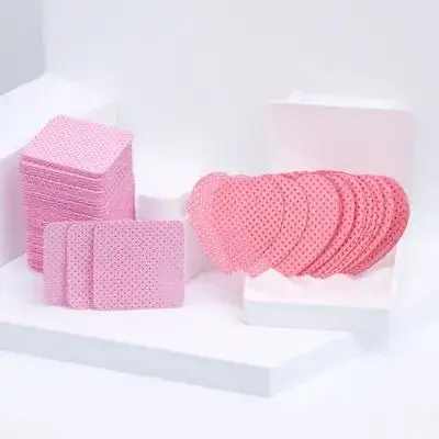 400 Blatt fusselfreie Nageltücher, Nagellackentferner-Pads, kompakte Make-up-Entferner-Tücher aus Baumwolle in Reisegröße, fusselfreie Wattepads