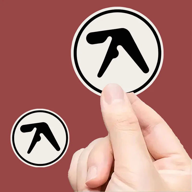 

Aphex Twin Logo Tape Stickers | Durable, Suitable for Laptops, Cars, Luggage, Skateboards and More - Ideal for Teens, Adults
