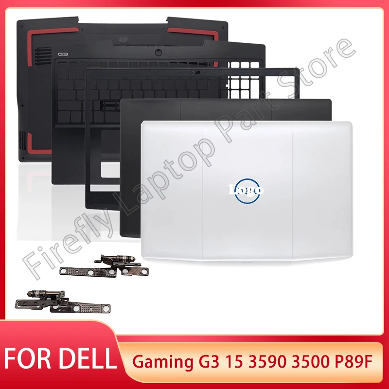 

New For DELL Gaming G3 15 3590 3500 P89F Laptop LCD Back Cover Front Bezel Palmrest Bottom Base Top Cover Hinges Red Blue Black