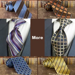 Ties Unusual Pattern Checked Abstract Polka Dots Stripes 100% Silk Jacquard Woven Fashion Brand New Casual Formal Party