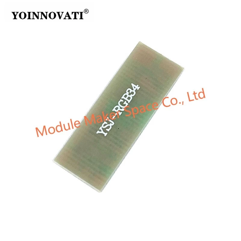 RGB LED Flashing Module with Auto-Cycling Mode Multicolor Effect | for 3V-12V LED Strips | Slow Fade Color Changing Chip