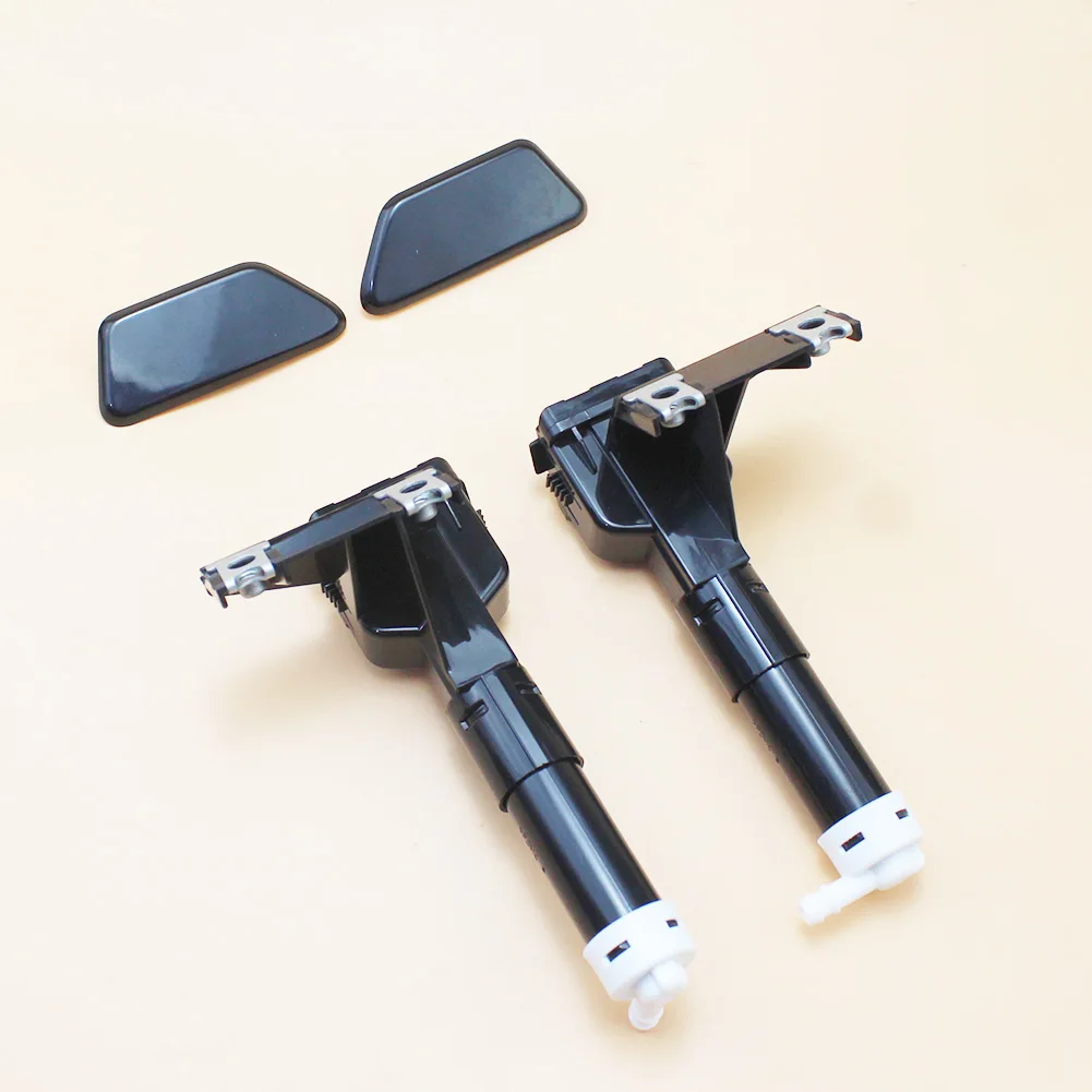 Car Styling 1PCS Front Bumper Headlamp Headlight Washer Sprayer Nozzle or Cover Cap for Mitsubishi Outlander 2013 2014 2015