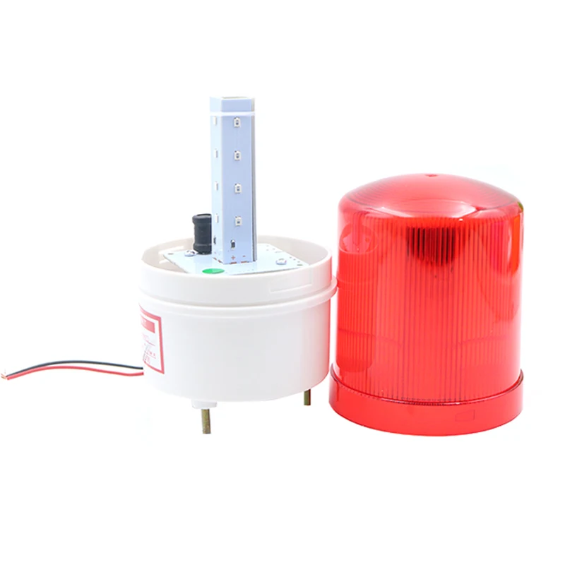 

LTE-1101J 360° ° Вращающийся маяк, стробоскоп с сиреной, сигнализация, 12 В, 24 В, 220 В, универсальное напряжение для грузовых автомобилей, вилочных погрузчиков, кранов