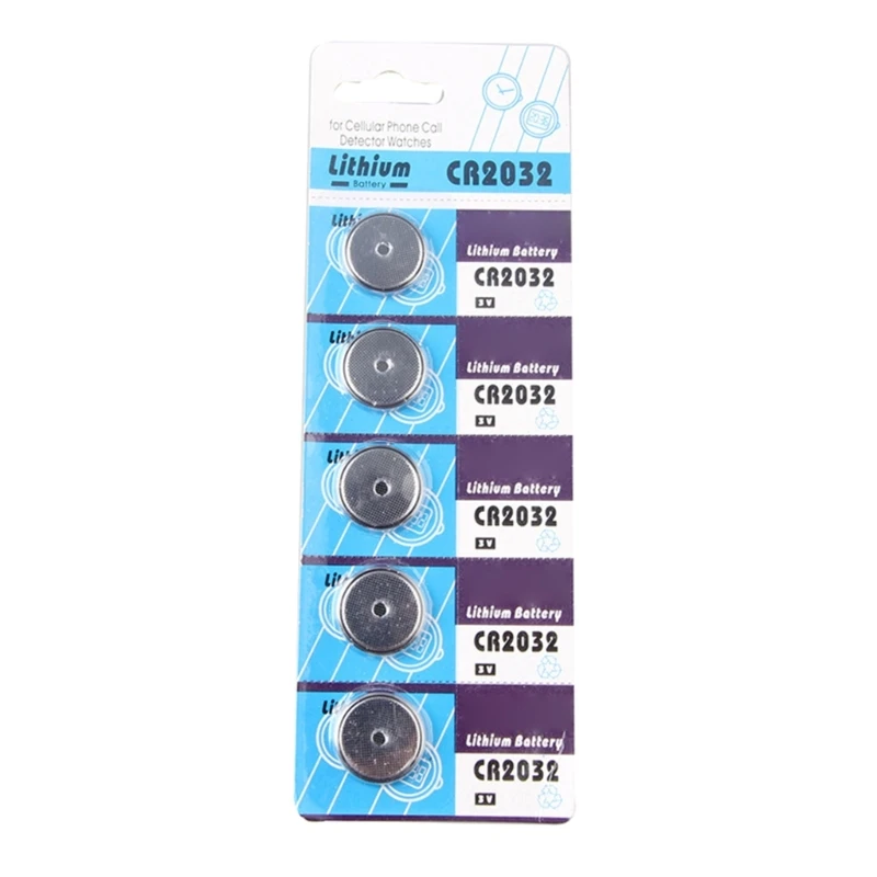 5/10Pcs 3V CR2032 Button Battery Cell Coin Lithium Batteries Watch Computer LED Light Toy Remote Control Calculators