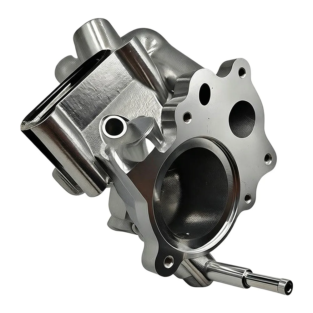 For Engine Repair Silver Water Pump Bracket Engine Water Bracket Wear Resistant Non Deformation Silver Finish OEM Replacement