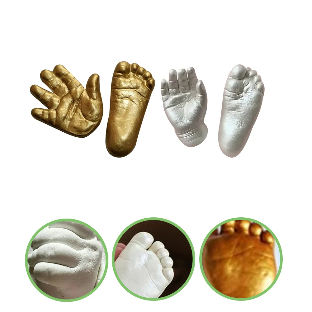 

Suit 1 Set Keepsake Hand Casting Kit Plaster Hand Moldings Casting Kit Hand Foot Molding Casting Kit First Birthday