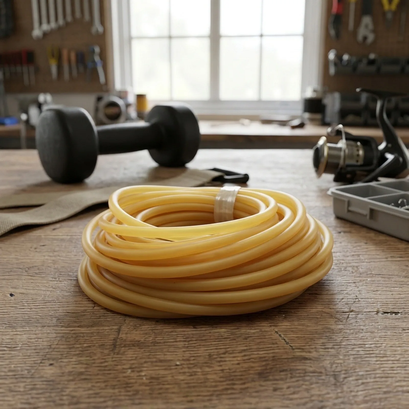 Easily 20 Meters of High Performance Latex Tubing Suited for Diverse Applications in Physical Activity Easily 20