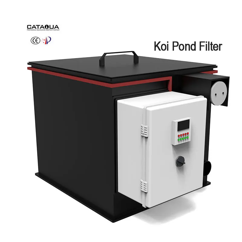 

5m³/h Heavy Koi Pond Duty Drum Filter Aquaculture Fish Farming Effective Water Filtration in Aquaponic System Environment