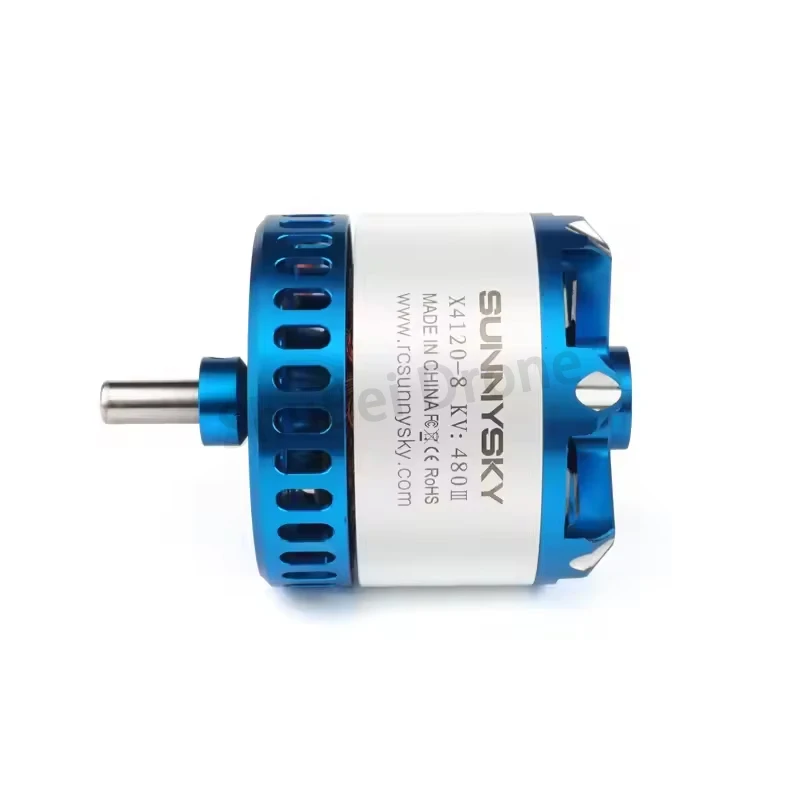 SUNNYSKY X4120-III X4125-III X4130-III KV230 KV260 KV210 KV250 KV380 KV520 High Effectiveness Brushless Motor for RC Fixed Wing thumbnail 4