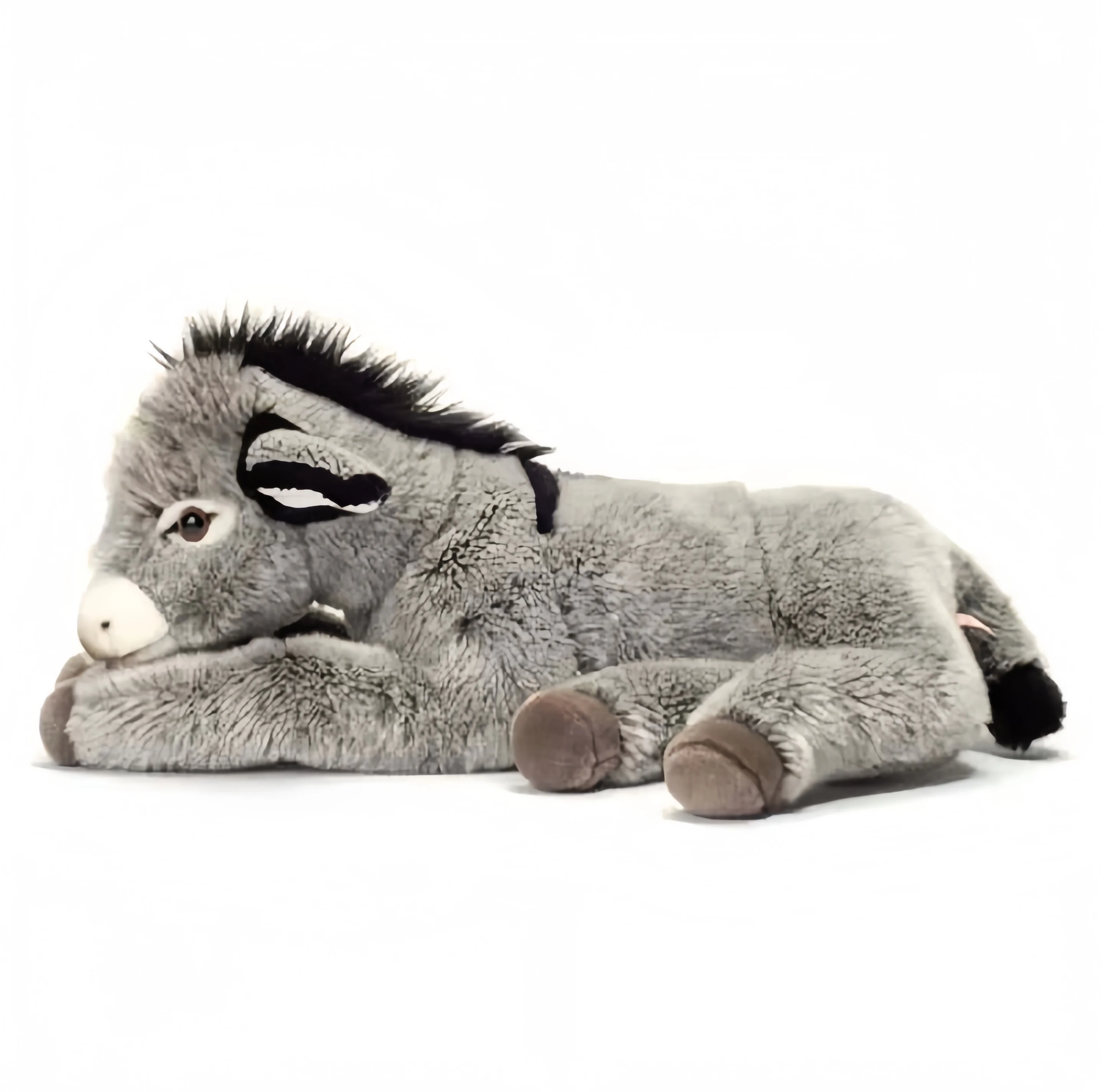 Large plush toy donkey soft and fluffy giant donkey doll cute long-legged donkey pillow children's gift - view 4