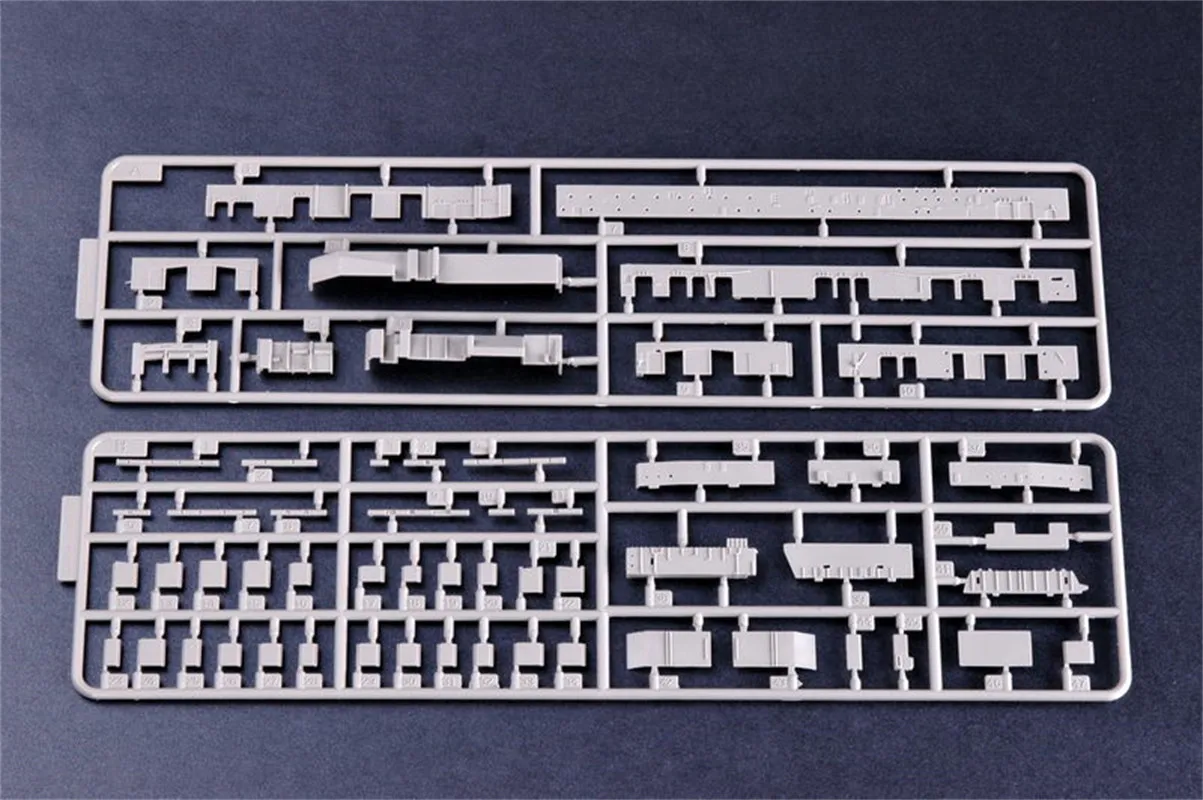 Trompettist 05729 1/700 Schaal Uss Yorktown CV-10 Militaire Plastic Assemblage Modelbouwkits