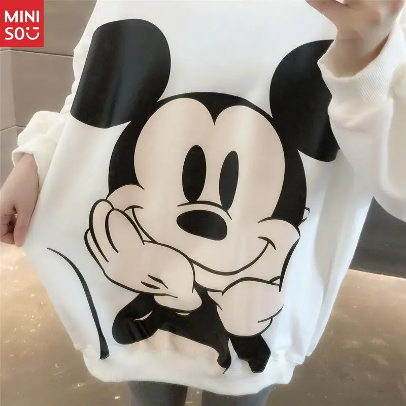 ディズニー プラスサイズ パーカー 3XL、ミッキー フリース ジャケット、レディース ウォームトップ