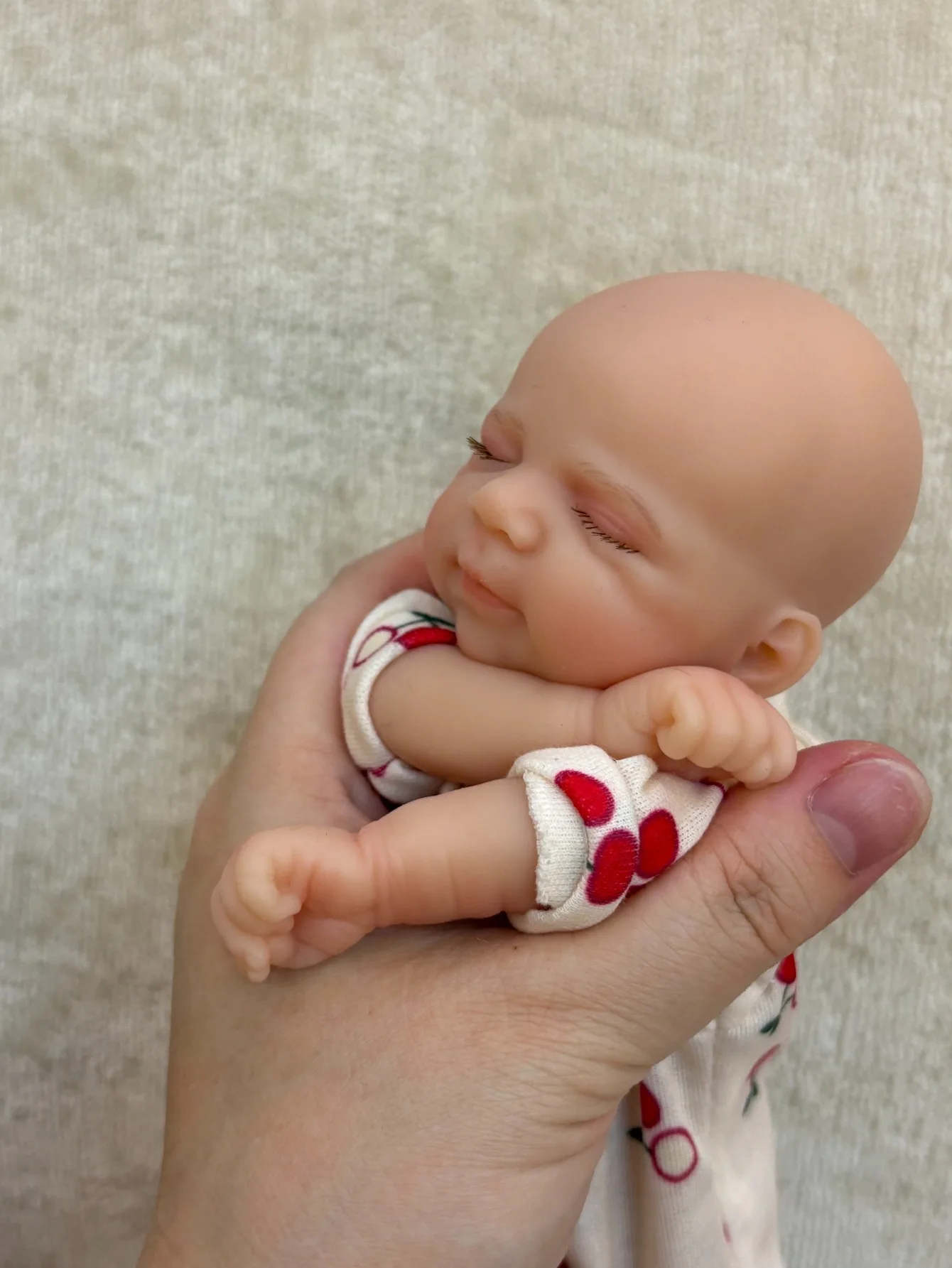 ตุ๊กตาซิลิโคนรีบอร์น Aiziwa ขนาด 8 นิ้ว 20 ซม. สัมผัสนุ่มเหมือนจริง ตุ๊กตาเด็กผู้หญิงทำมือ สำหรับเป็นของขวัญวันเกิด