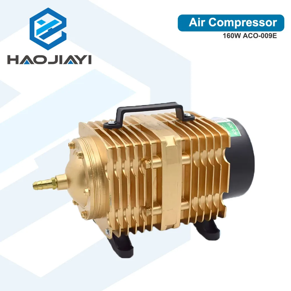 

160W Air Compressor Electrical Magnetic Air Pump for CO2 Laser Engraving Cutting Machine ACO-009E