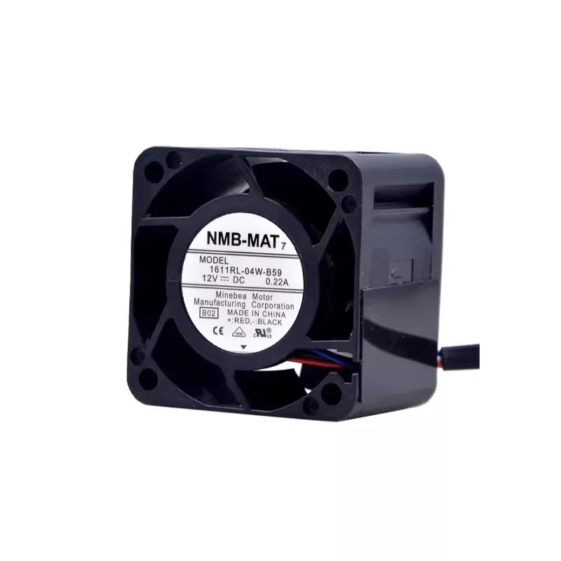 

НОВЫЙ ОРИГИНАЛЬНЫЙ 1611RL-04W-B59 12 В 0,22 А 4028 40*40*28 мм Охлаждающий ВЕНТИЛЯТОР РАДИАТОР