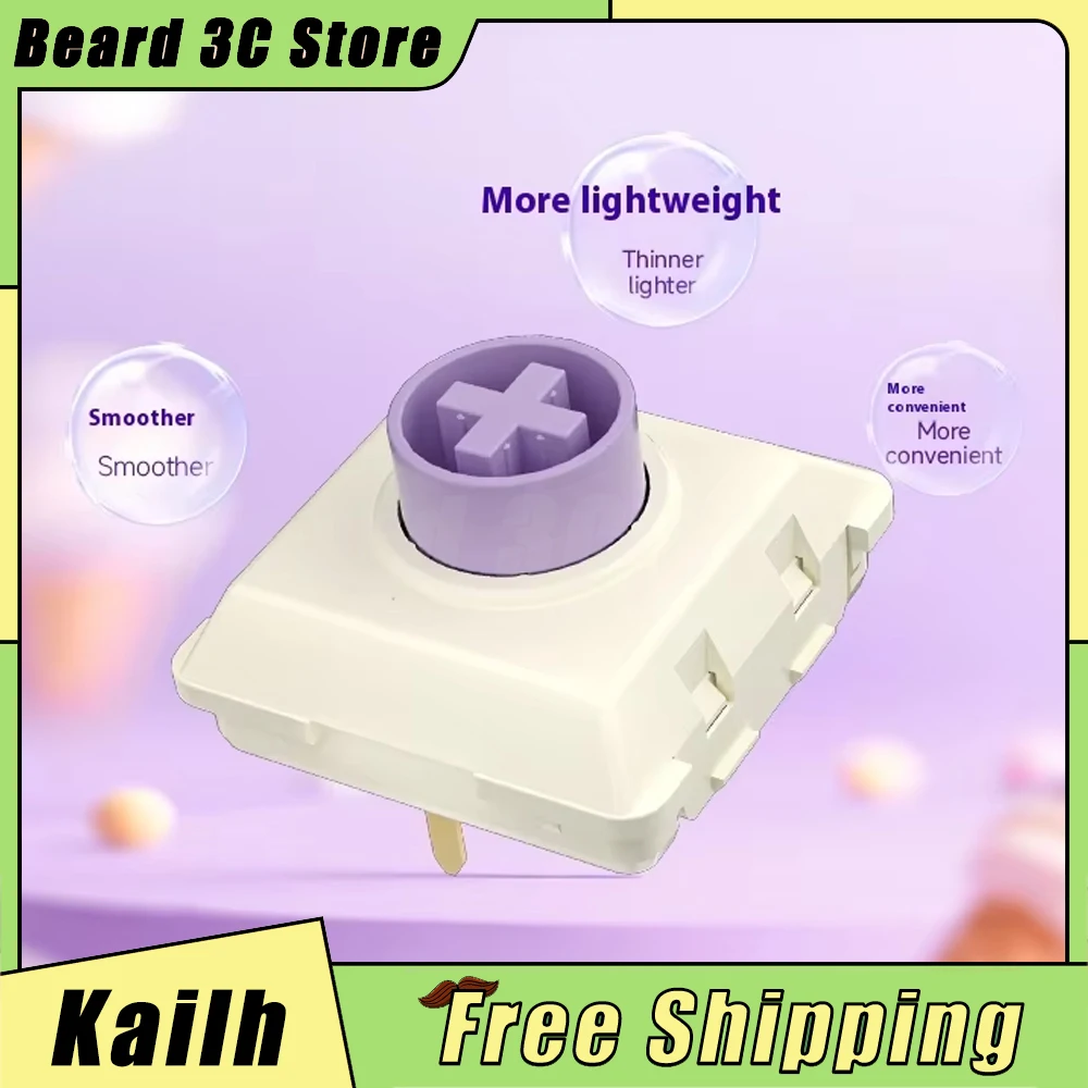 Kailh Low Profile toetsenbordschakelaar Alle POM Snelle bediening Lichtgewicht veren Ijs Taro-schakelaar MINI Hitbox-accessoires