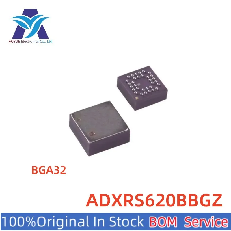 

New Original Stock IC Electronic Components ADXRS620BBGZ XRS620BA ADXRS620BBGZ-RL BGA32 ADI Attitude sensor gyroscope Chips