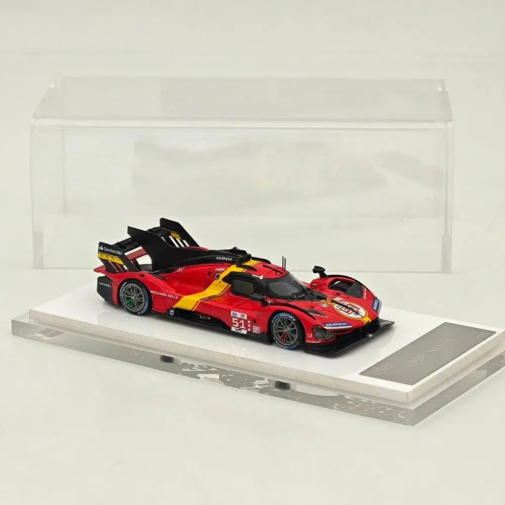 รถแข่งสตาร์ 1:64 สเกล 499P 24H ลีแมนส์ ปี 2023 # 50 # 51 ชิ้น โมเดลเรซิ่น คอลเลคชั่นลิมิเต็ด