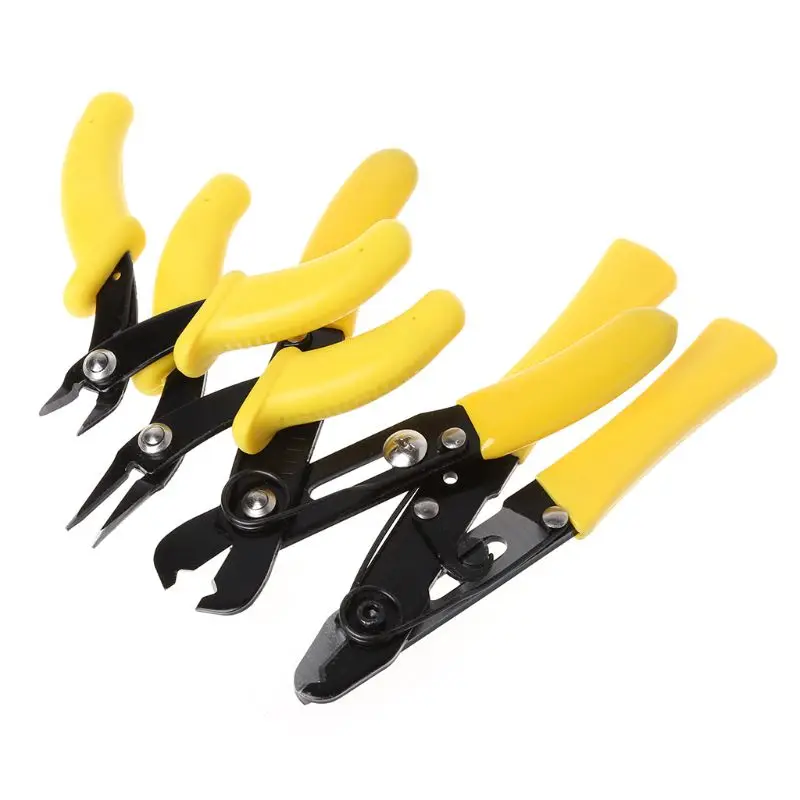 Electrical Cutting Plier Jewelry Wire Cable Cutter Side Snips Shear Flush Pliers Tools for Woodwork Drill Bits