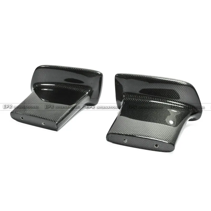 For Nissan Skyline R34 GTR JUN Style Carbon Fiber High Spoiler Leg Glossy Finish Rear Wing Stand Kit Fibre Part Bodykits