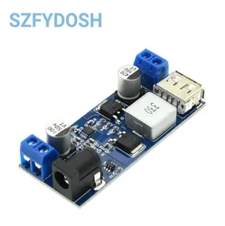 DC 5A krok w dół Buck moduł zasilający 24V/12V do 5V płyta konwertera XY-3606 PCB