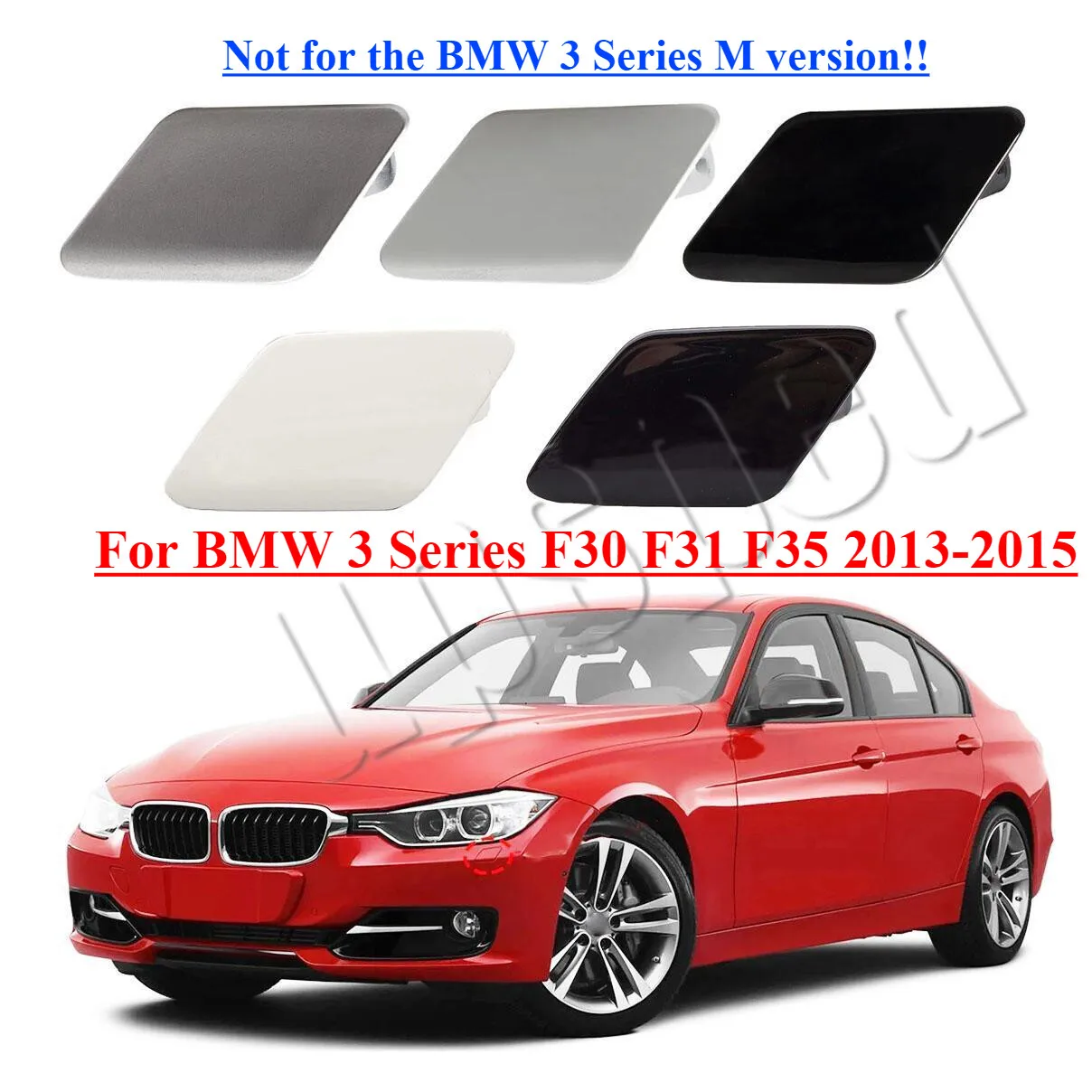 

Front Bumper Headlight Washer Cover Cap For BMW 3 Series F30 F31 F35 2013-2015