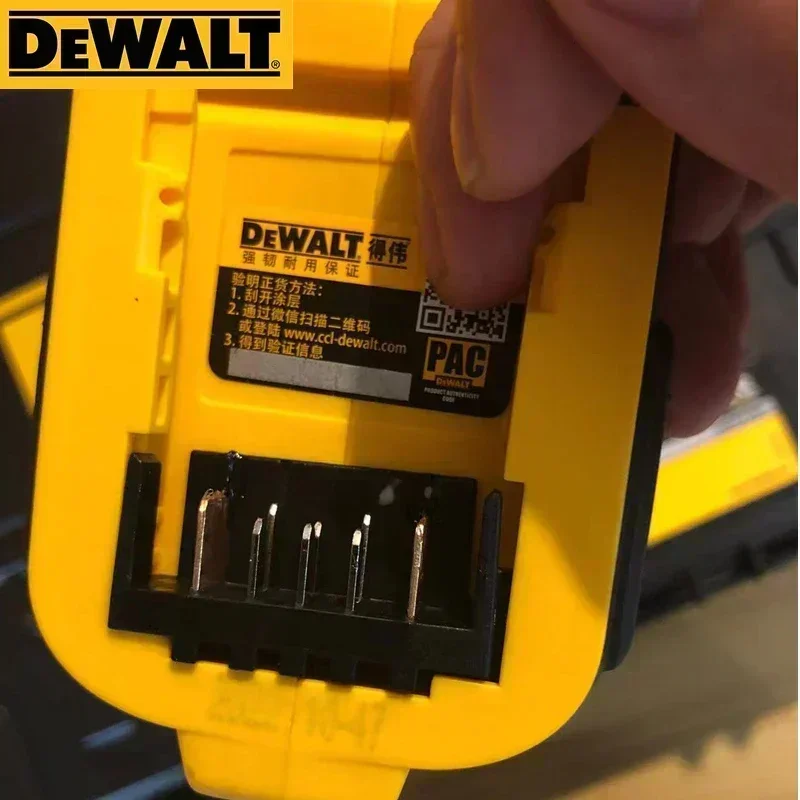 Dewalt-コードレスのミッドレンジインパクトレンチ、デデントピン付き、コンパクトパワーツール、ブラシレス、dcf892、20v、1/2\