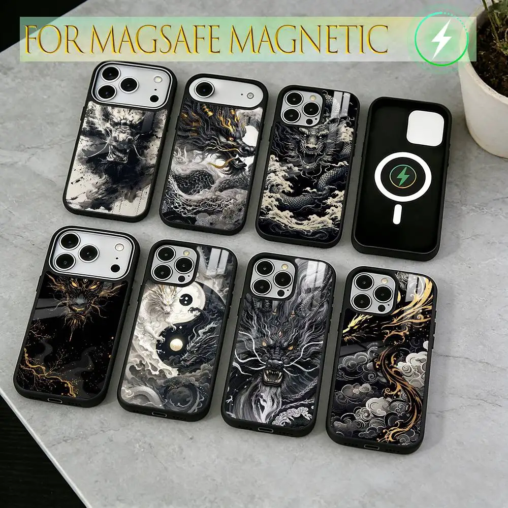 

Satan Phone Case For iPhone17,16,15,14,13,12,11 Plus,Pro Magnetic For Magsafe Wireless Charging