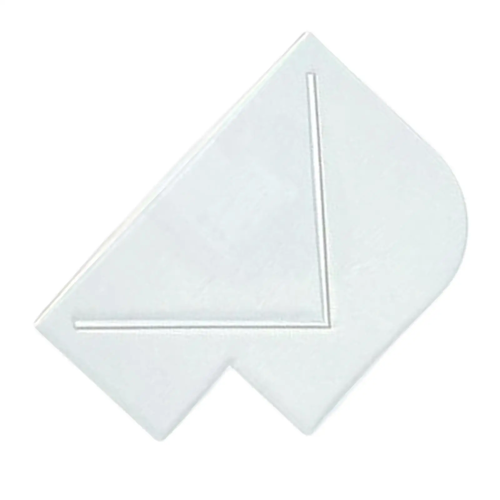 Patchwork Template Handmade Transparent Guide Accessories, Ruler for Measuring Craft