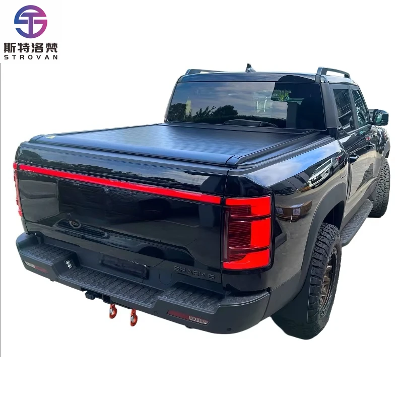 

Электрическая выдвижная крышка Tonneau SHARK 6, питание от водонепроницаемых роликов из алюминиевого сплава, картонная коробка