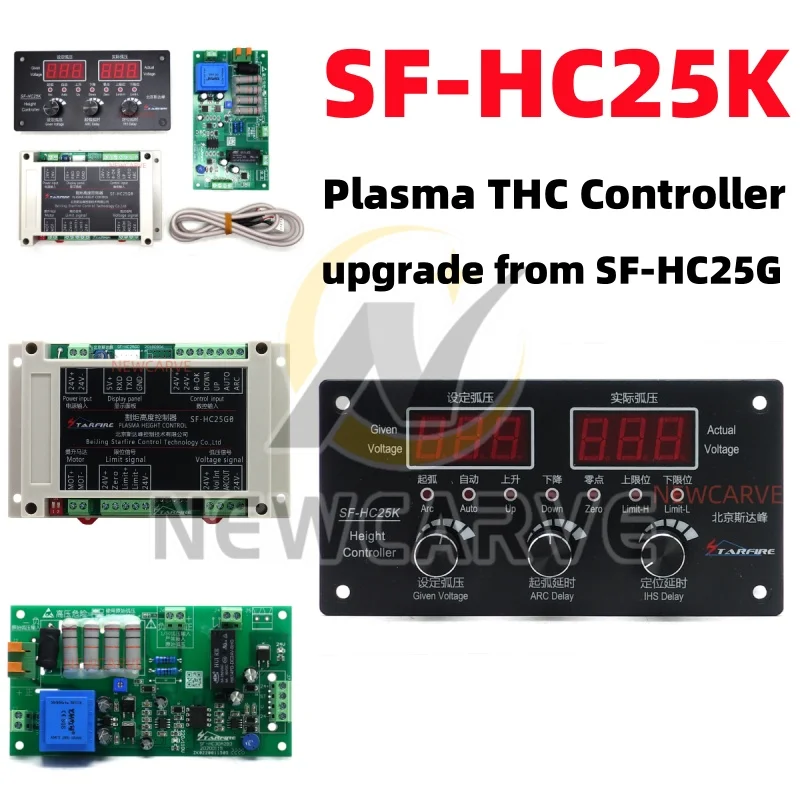 Thc Plasma Corte Tocha Altura Controlador Hc25k Hc25g Sf-hc25k Sf-hc25g