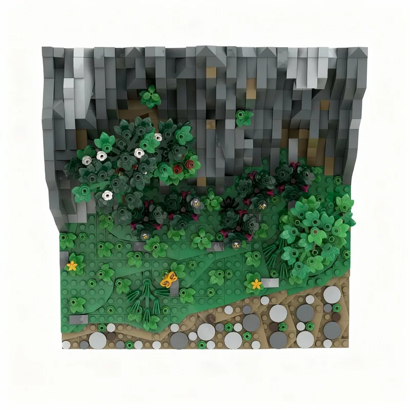 ตัวต่อ MOC ปราสาทฮอเฮนเกอร์โอลด์เซ็ค ชุดที่ 1 จำนวน 1327 ชิ้น ของเล่นตัวต่อแบบสถาปัตยกรรม ของขวัญคริสต์มาส ของเล่นเสริมพัฒนาการ