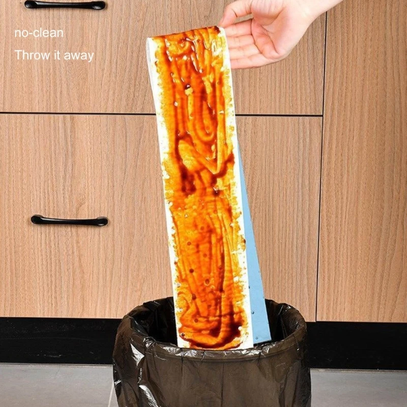 Thickened Oil Absorbing Cotton for Range Hood Grease Trap Leakproof Kitchen Accessory Nonwoven Fabric Hood Oil Pad