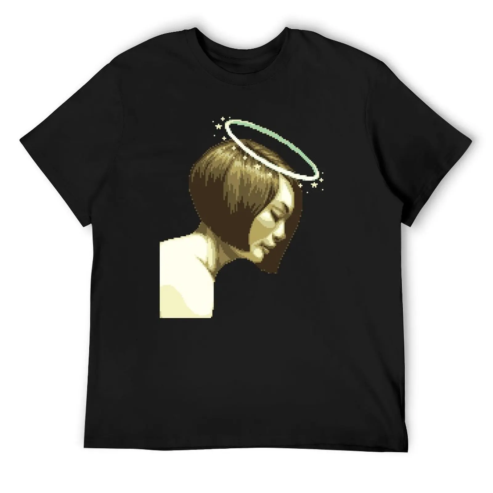 

Halo Portrait T-Shirt Anime t-shirt basketball graphic tees korean fashion custom shirt black t-shirts for men