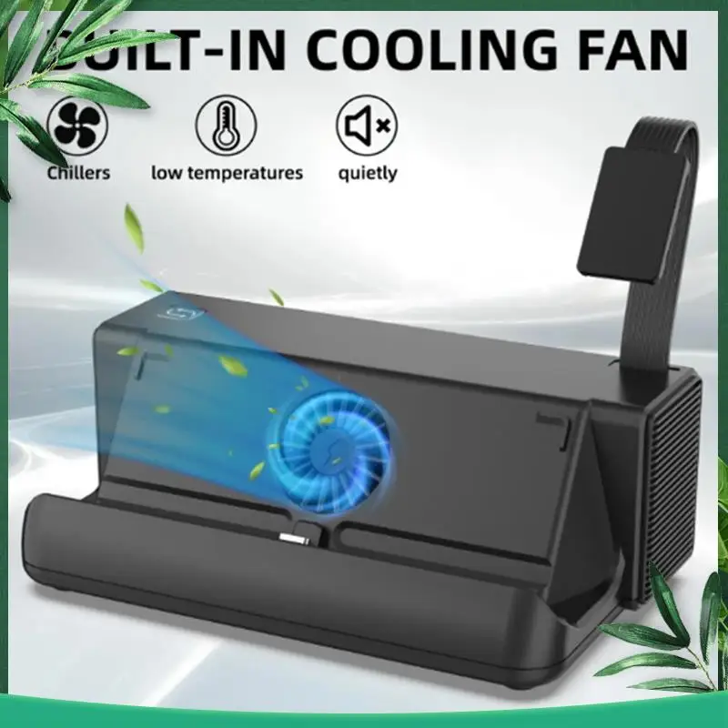

(NEW) For Nintendo Switch/OLED TV Docking Station USB-C Game Card Storage With USB2.0X2+USB3.0+PD Fast Charge+Cooling Fan