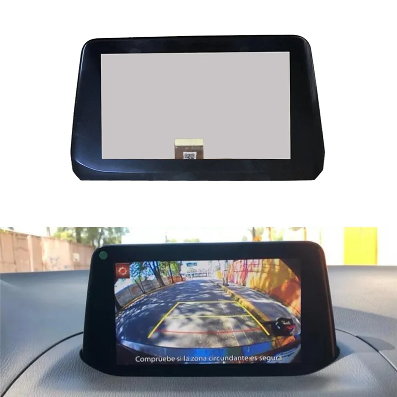 B61A611J0 7Inch Touch-Screen For Mazda 3 Sport 2017-2018 GPS Navigation Display Touch Screen Digitizer B61A-61-1J0A
