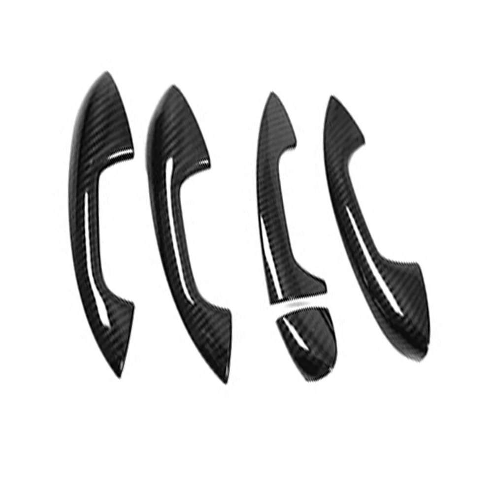 

Черный чехол для ручки двери из АБС-пластика, долговечный, идеально подходит для GLC, защита от царапин.