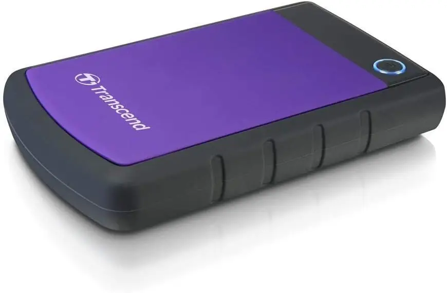 2TB Portable External Hard Drive for PS4/Xbox/PC/Mac/Laptop, USB 3.1 5Gbps, Shock Resistant, One-Touch Backup