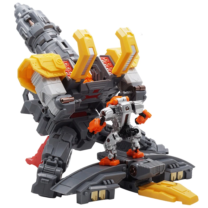 In Stock Transformation Mechfanstoys Mf34 Mf-34 Huge Dragon Omega Defensive Fortress Base Action Figure Model Toy Gift
