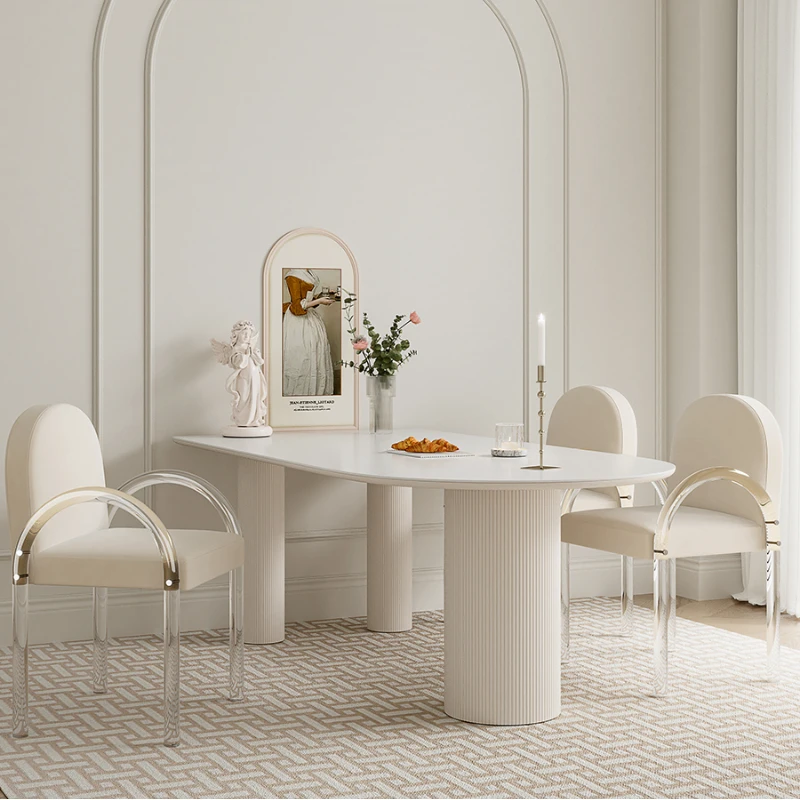 كرسي أنيق بذراعين مسند ظهر ، كرسي طعام كريستال فاخر ، مسند ظهر للدراسة في غرفة النوم ، كرسي مكياج للأظافر عصري ، أثاث منزلي