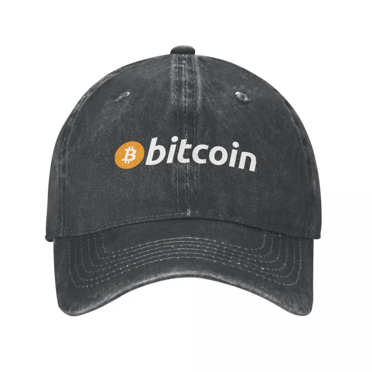 

Retro Bitcoin Cryptocurrency Baseball Caps Men Women Distressed Washed Sun Cap Satoshi Nakamoto Workouts Adjustable Hats Cap