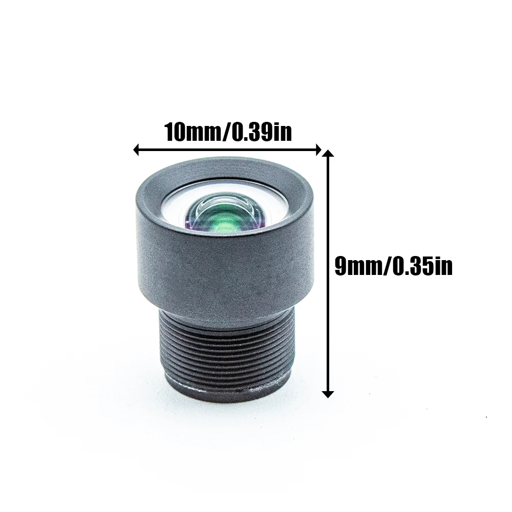 Objectif de caméra CCTV WGWK-3759 HD 8MP 2.8mm M8 Mount aucune distorsion 1/2.8 "IMX415 F2.5 en option pour les caméras IP de sécurité de surveillance