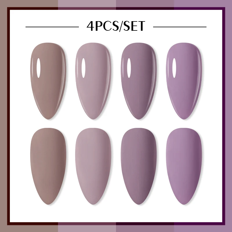 Arte Clavo Gel-Nagellack-Set, langlebig, Soak Off Hybrid Set Top Base Coat Remover, verstärktes Gel, schnelle Lieferung, Maniküre