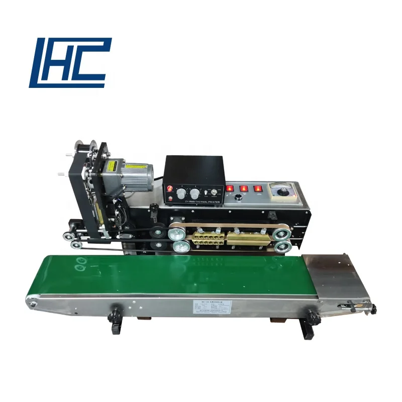 New product automatic hot stamping foil plastic packing sealing machine Continuous Band Sealer Machine