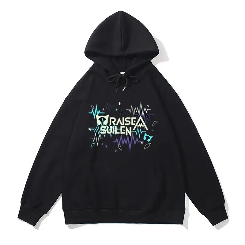 

Толстовка RAISE a SUILEN Asahina Rokku с флисовой подкладкой, молодежная повседневная толстовка с длинными рукавами, весна-осень-зима, уличная одежда