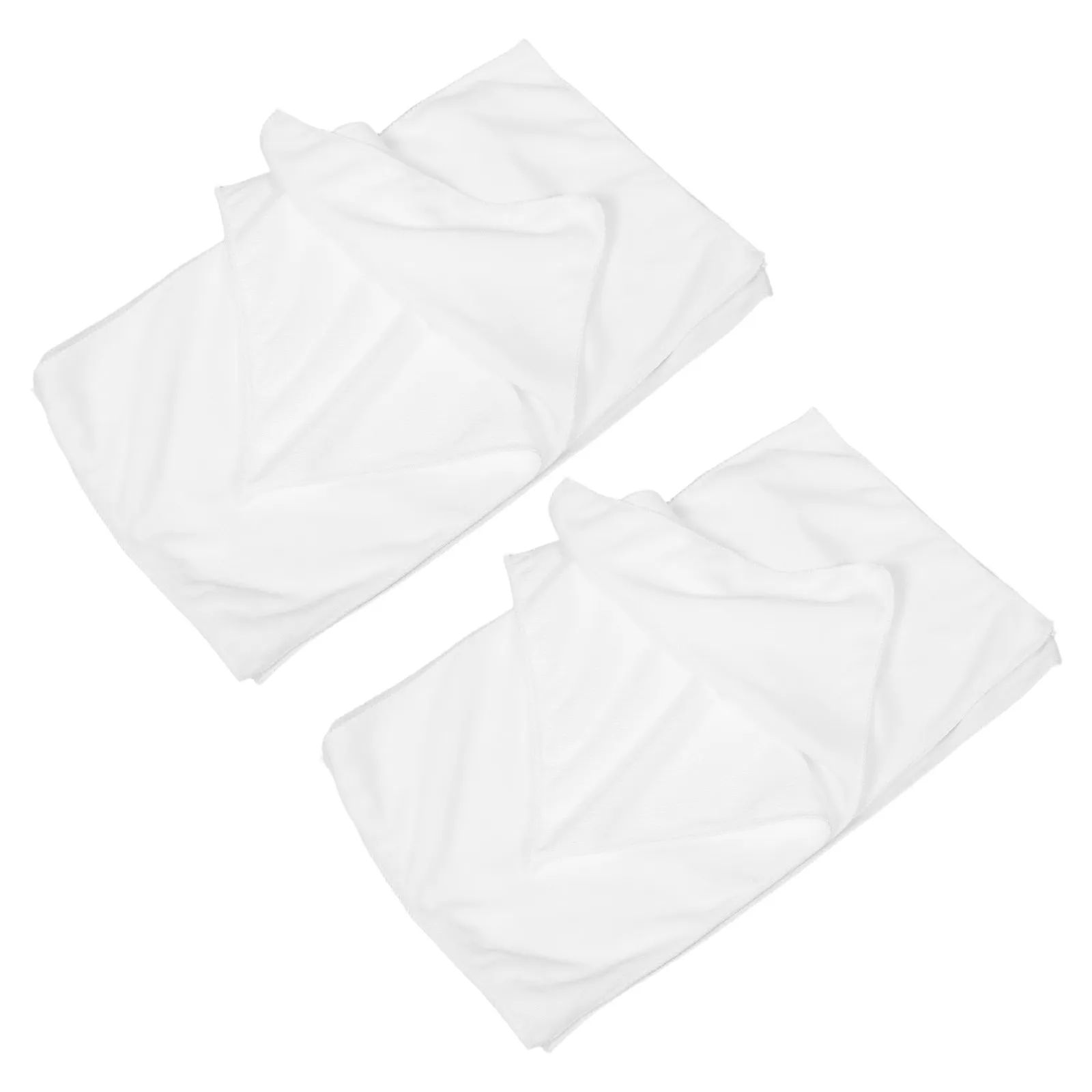 

10Pcs Reusable Facial Washcloths Soft Microfiber Face Towels Thick Absorbent Washcloths No Fray Edges for Sensitive Skin Daily
